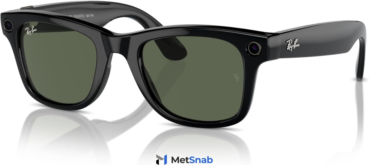 Очки дополненной реальности Ray-Ban Meta Wayfarer RW4006 601/71 50-22 черный