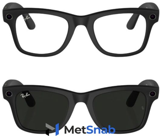 Очки дополненной реальности Ray-Ban Meta Wayfarer Standard RW4006 601SM1 50-22 черный