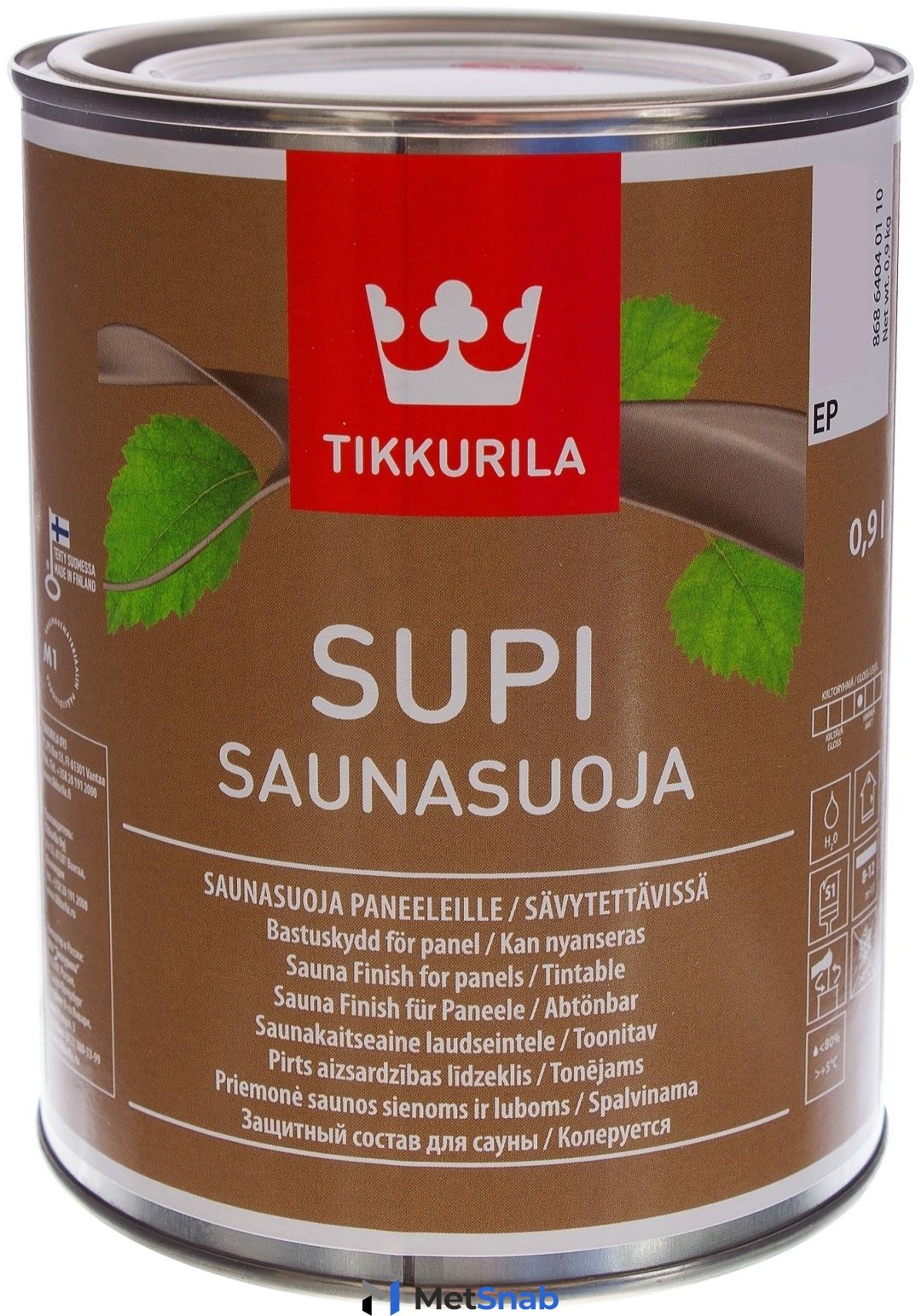 Tikkurila Supi Saunasuoja EP 0,9л