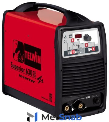 Сварочный аппарат Telwin Superior 630 CE VRD 400V (TIG, MIG/MAG, MMA)