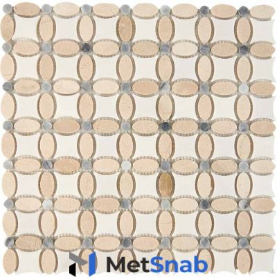 Мозаика Pixel Mosaic Мрамор PIX281 33.6x33.6