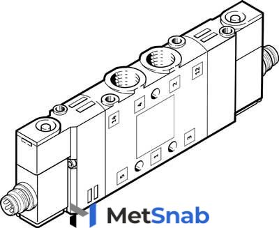 Распределитель с электроуправлением Festo CPE14-M1CH-5JS-1/8