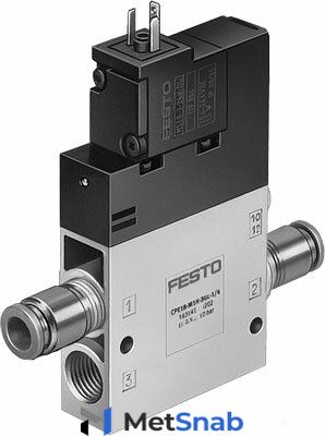 Распределитель с электроуправлением Festo CPE18-M2H-3OL-QS-10