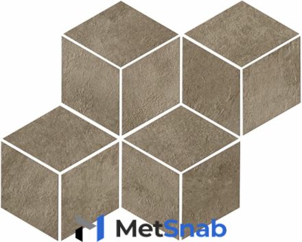 Atlas Сoncorde Италия 30*35 Raw Mud Mosaico Esagono Гранит керамический