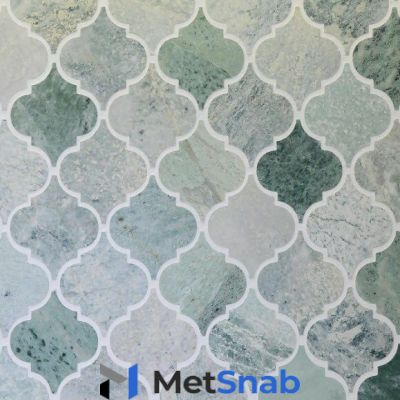 Мозаика Orro Mosaic Stone Rovena Green 33.5x25