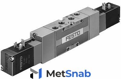 Распределитель с электроуправлением Festo MVH-5/3E-1/8-S-B