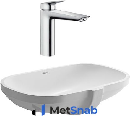 Комплект Duravit D-Code 0338490000 встраиваемый