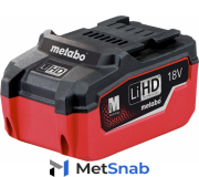 Аккумулятор METABO 18 V 5.5 Ач LiHD