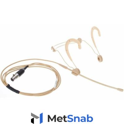 SHURE WBH53Т BETA 53 головной конденсаторный микрофон с круговой диаграммой направленности, разъем TQG, телесного цвета