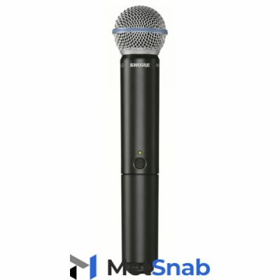 Ручной передатчик Shure BLX2/B58 K3E 606-636 MHz