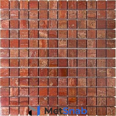 Мозаика Chakmaks Anatolian Stone RED STONE 2.3x2.3 30.5x30.5