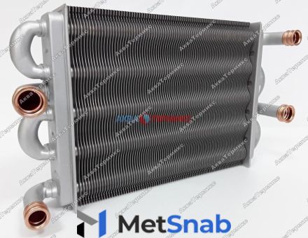 Теплообменник битермический Baxi MAIN-5 (710537600) - запчасть для котла