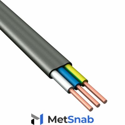 Кабель ППГнг(А)-HF-п 3x4 (100 м)