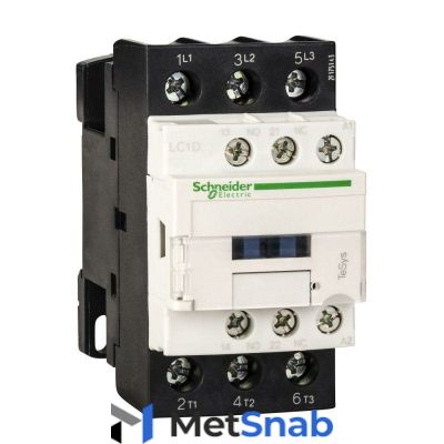 Контактор 3п 32А D32 1НО+1Н3 230В AC Schneider Electric LC1D32P7, 1шт