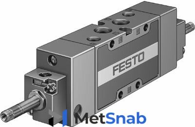 Распределитель с электроуправлением Festo MFH-5/3B-1/4-B-EX