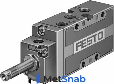 Распределитель с электроуправлением Festo MFH-5-1/8-L-B-EX