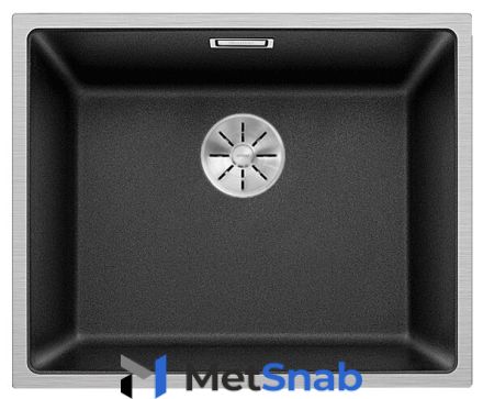 Интегрированная кухонная мойка Blanco Subline 500-IF SteelFrame 54.3х44.3см искусственный гранит