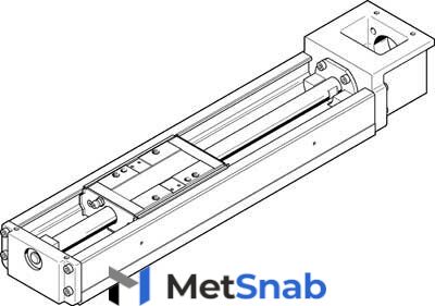 Электрический суппорт Festo EGSK-46-200-10P