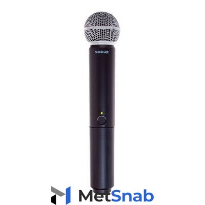 SHURE BLX2/SM58 M17 662-686 MHz ручной передатчик для радиосистем с капсюлем динамического микрофона SM58