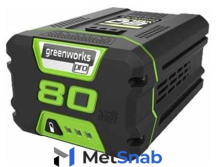 Аккумулятор greenworks G80B4 2901307 Li-Ion 80 В 4 А·ч