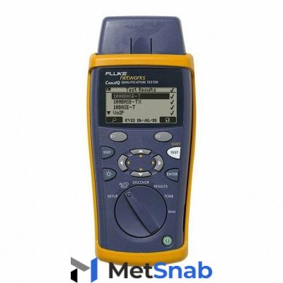 Тестер кабельный квалификационный Fluke Networks CableIQ-100