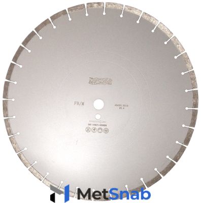 Алмазный диск по железобетону 450х25,4 мм Messer FB/M 01-15-450