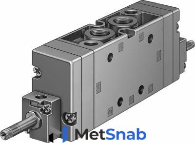 Распределитель с электроуправлением Festo MFH-5/3G-3/8-S-B-EX