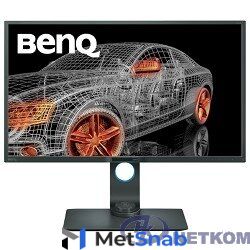 LCD BenQ 32" PD3200Q серый/черный {VA, 2560x1440, 4ms, 300 cd/m2, 3000:1 (DCR 20M:1), DVI, HDMI, DP, mini DP}
