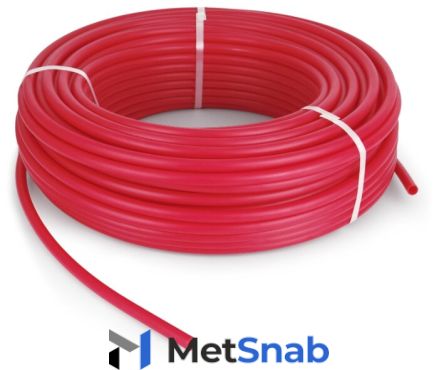 Труба из сшитого полиэтилена TIM, Red, PEX-B, 16x2.0 с кислородным барьером EVOH, бухта 600 м, арт.: TPER 1620-600 Red