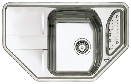 Врезная кухонная мойка TEKA Stena 45-E 80.4х50.4см нержавеющая сталь