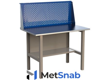 Стол слесарный металлический ML с экраном (F30S)