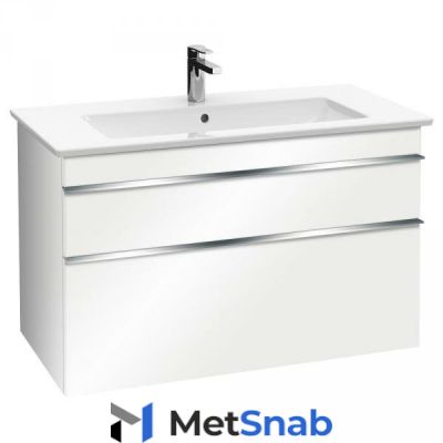 Тумба под раковину Villeroy&Boch Venticello A92601DH белый глянцевый 95.3x50.2x59h