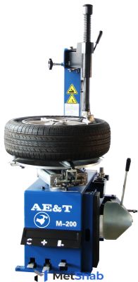 AET Шиномонтажный станок М-200 AE&T полуавтомат 178кг 8атм 1.1кВт 196кг 960*760*880мм 960 мм (38”) 330 мм (13”) 380 Вольт