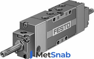 Распределитель с электроуправлением Festo MFH-5/3E-1/8-S-B-EX