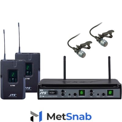 Радиосистема на два микрофона JTS E-7Du/E-7TBD+CM-501 690-726 МГц