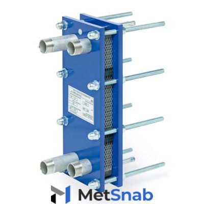 Теплообменник "Etna" пластинчатый, базовая модель, титановый, мощность 17 кВт