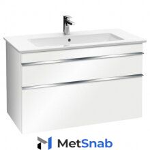 Тумба под раковину Villeroy & Boch Venticello A92501DH белый глянцевый (753x590x502)