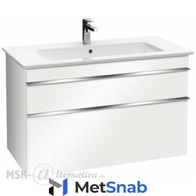 Тумба под раковину Villeroy & Boch Venticello 100 A92601DH glossy white