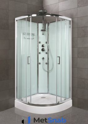 Душевая кабина Belbagno UNO R-2 90x90