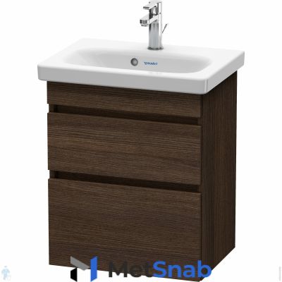 Тумба под раковину Duravit DuraStyle (500х610х368) подвесная, 2 ящика, каштан темный DS640305353