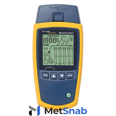 Кабельный тестер Fluke Networks MicroScanner2 Cable Verifier