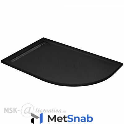 Поддон из литьевого мрамора WeltWasser TRR 12090 STONE-BL L