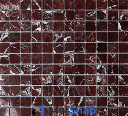 Мозаика Chakmaks Anatolian Stone ROSSO LEVANTO 2.3x2.3 30.5x30.5