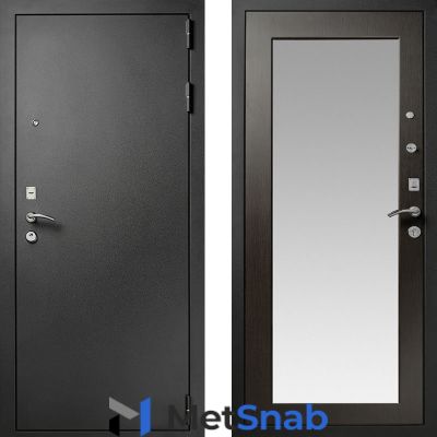Кондор Элит, дверь входная металлическая (стальная) Венге 980 x 2080 петли слева