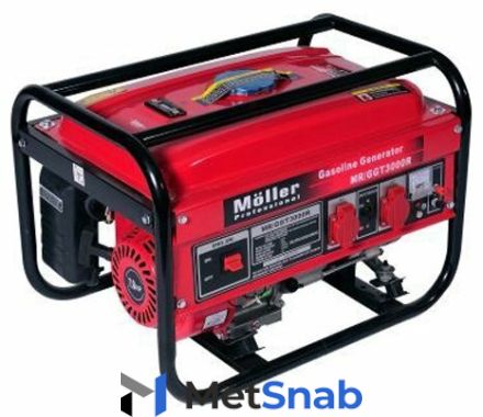 Бензиновый генератор Moller MR/GGT 3000R (2500 Вт)