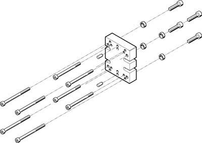 Адаптерная плита для параллельного захвата Festo HAPG-78