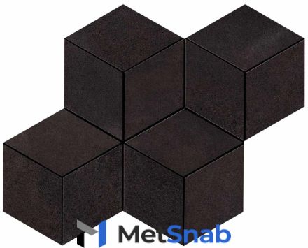 Atlas Сoncorde Италия 30*35 Blaze Iron Mosaico Esagono Matt Гранит керамический