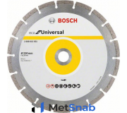 Алмазный диск универсальный BOSCH Professional 230х22.2 мм ECO for Universal