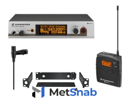 Sennheiser EW 312-G3-A-X радиосистема с петличным микрофоном, UHF (516-558 МГц)