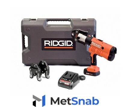 Пресс-пистолет RIDGID RP 340-B Standard + пресс-клещи U 16-20-25 мм, аккумулятор, зарядное устройство, кейс